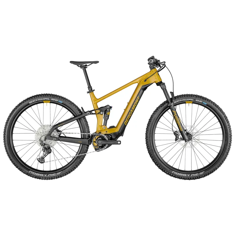 Bergamont E-Contrail Pro 2021 Electric Full Sus MTB - Dirty Tangerine