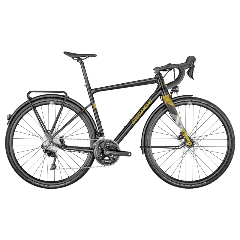 Bergamont Grandurance RD 7 2021 Touring Bike - Black/Gold/Silver
