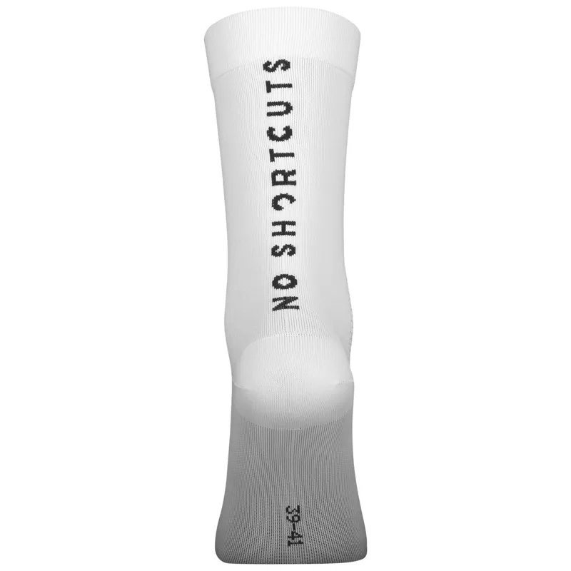 Scott Performance No Shortcuts Crew Socks - White/Black-1