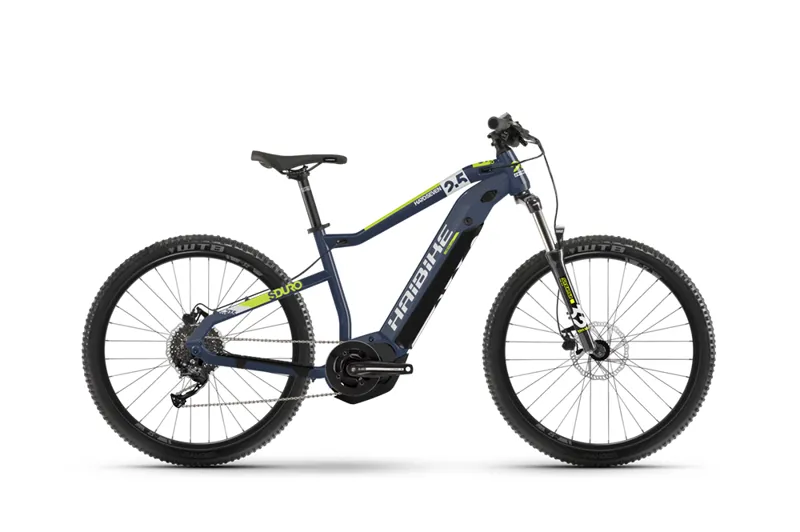 Haibike SD Hardseven 2.5 2021 Electric MTB - Blue/Grey/Lime