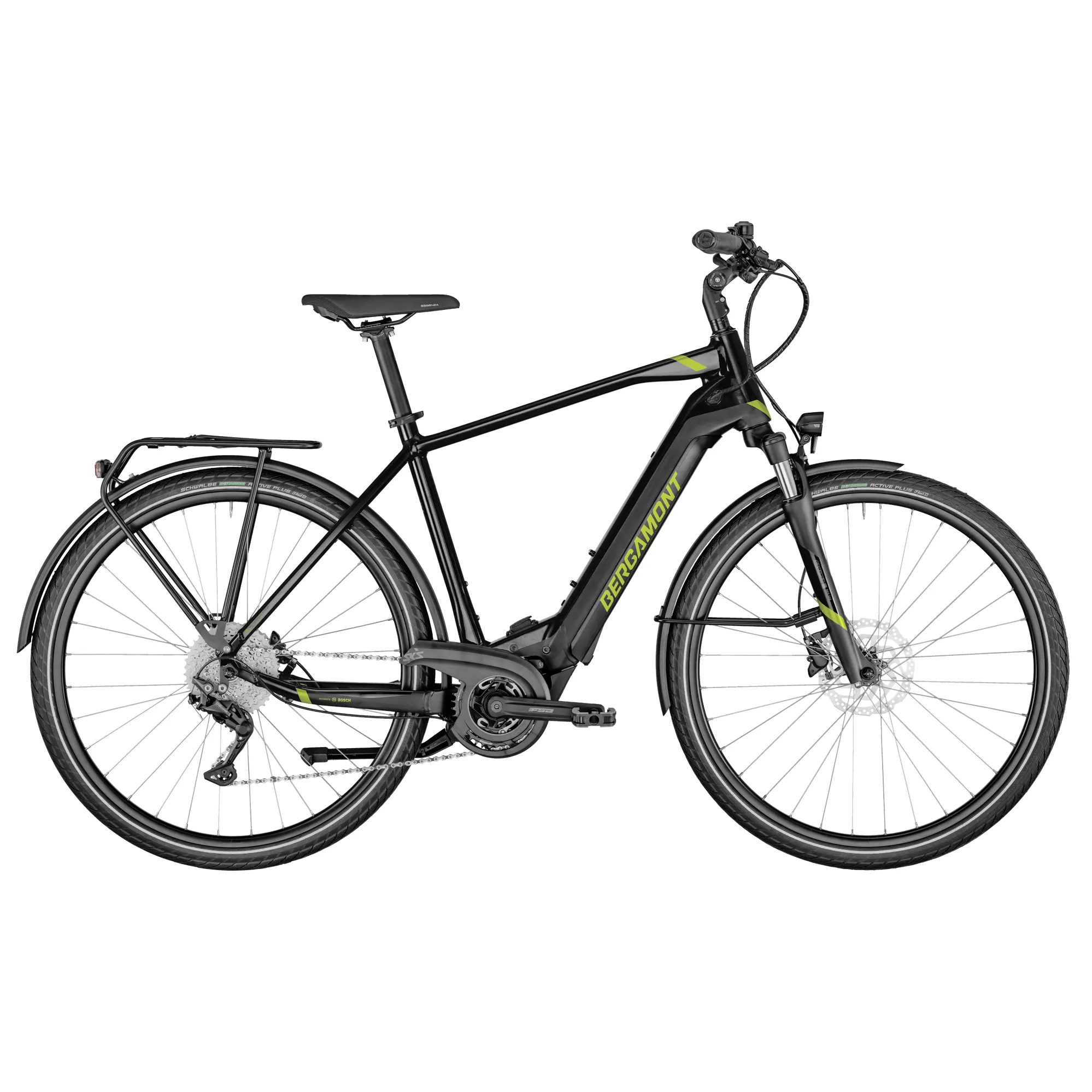 Bergamont E Horizon Sport Gent Electric Hybrid Bike Black