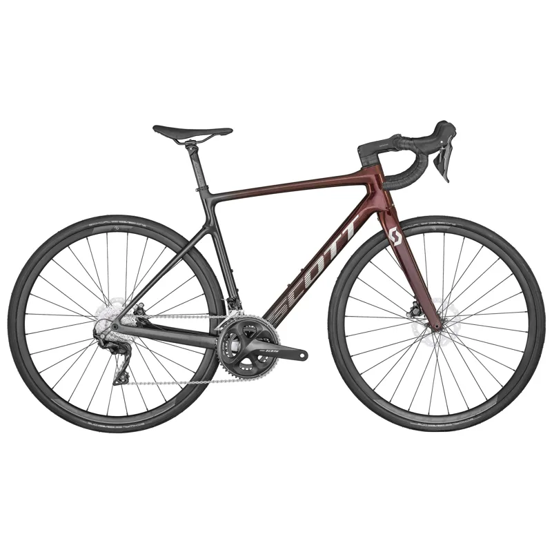 Scott Addict 30 2022 Carbon Road Bike - Red