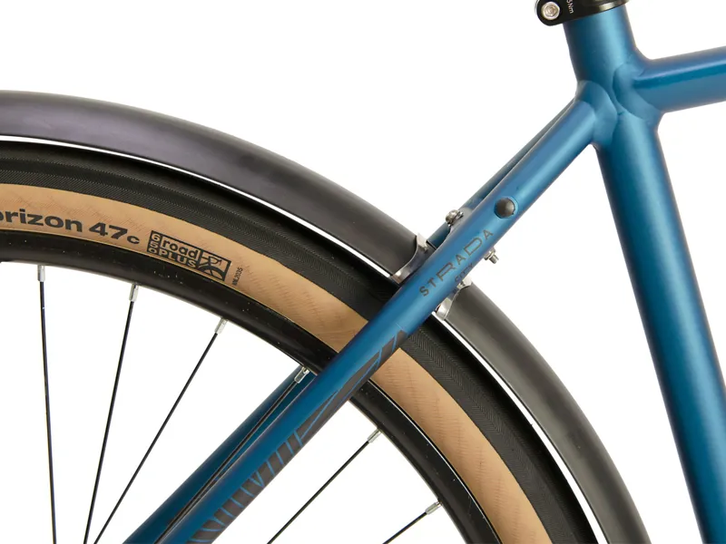 Raleigh Strada City 650b 2023 Hybrid Bike - Black/Blue-5