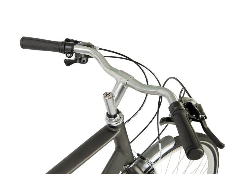 Raleigh Pioneer Crossbar 700c 2023 Hybrid Bike - Grey-8