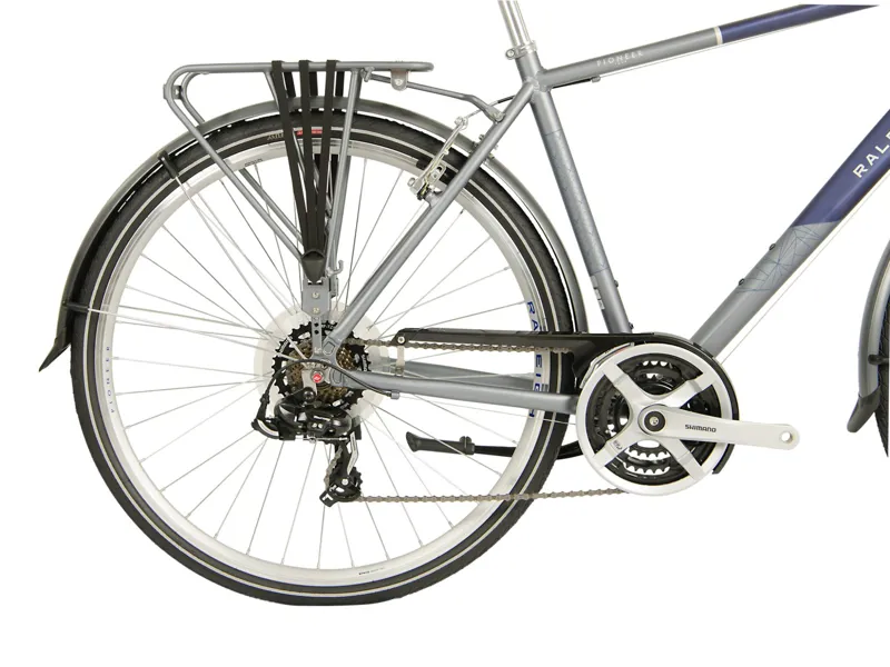 Raleigh Pioneer Tour 700 2023 Hybrid Bike - Blue/Grey-8