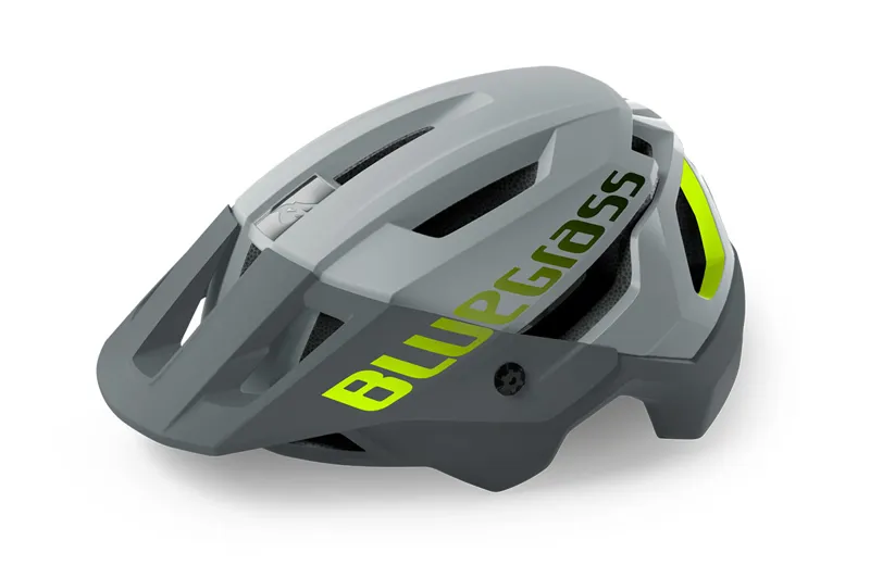 Bluegrass Rogue Core Mips MTB Helmet - Matt Grey/Fluo Yellow-1