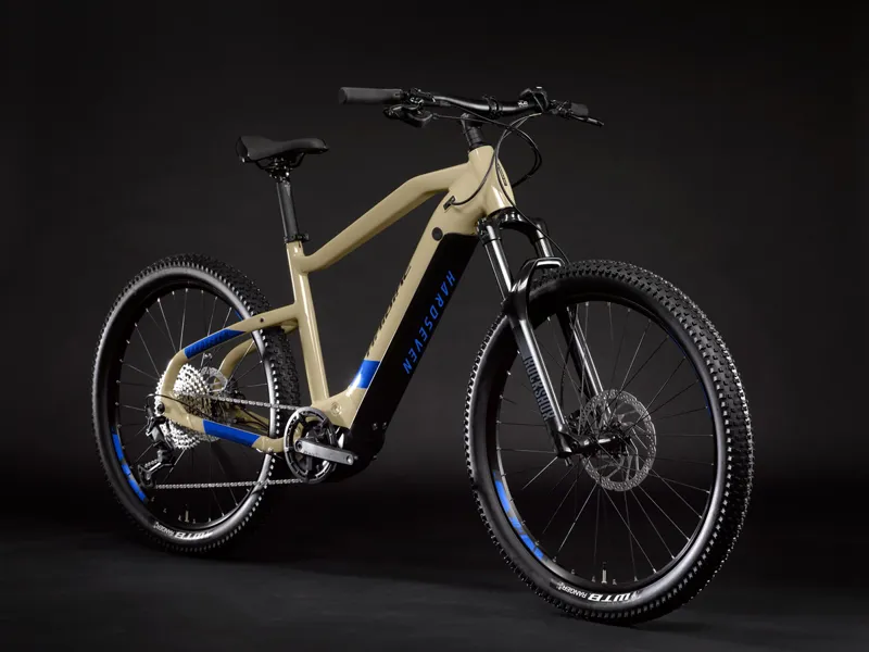 Haibike Hardseven 7 27.5+ 630wh 2022 Electric Hardtail Bike - Coffee-1