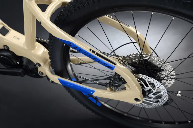 Haibike Hardseven 7 27.5+ 630wh 2022 Electric Hardtail Bike - Coffee-5