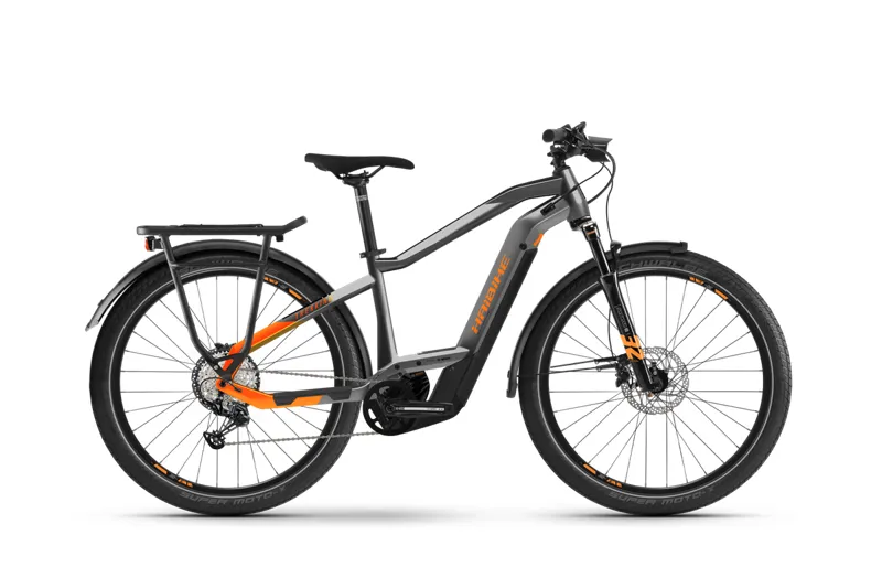 Haibike Trekking 10 i625 2022 Electric Urban Bike Grey