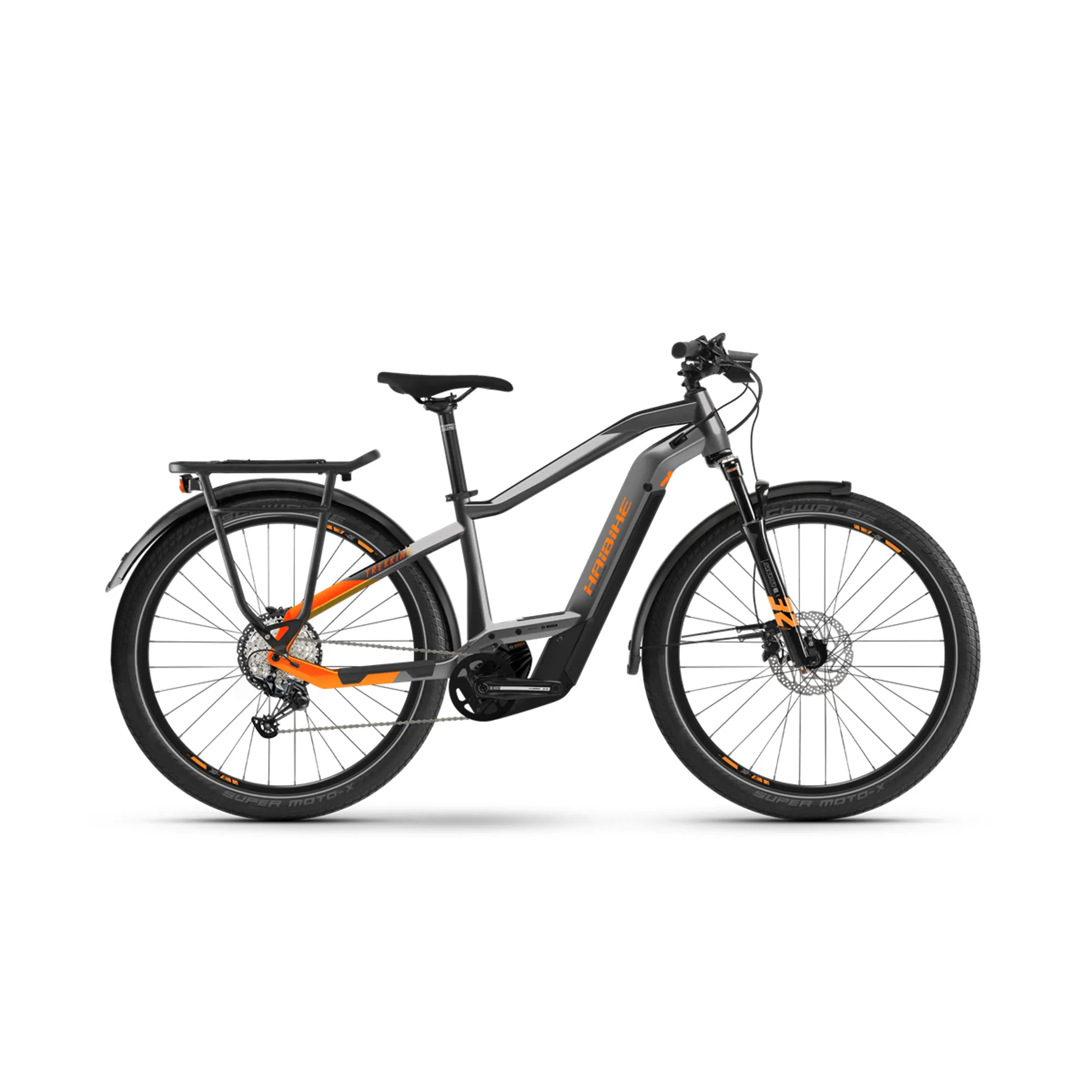 Haibike Trekking 10 i625 2022 Electric Urban Bike Grey