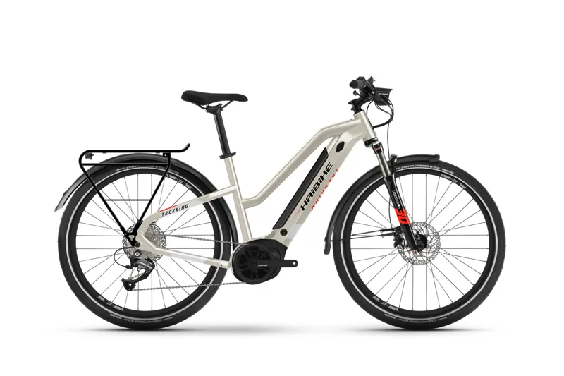 Haibike Trekking Low i500 Electric Hybrid Bike Desert 52cm