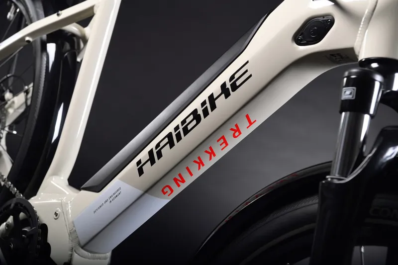 Haibike Trekking 4 Low Step i500 Electric Urban Bike - Desert-3