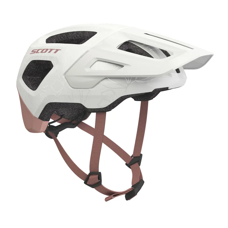Scott Argo Plus MIPS Junior Helmet - 49-53cm - White/Light Pink