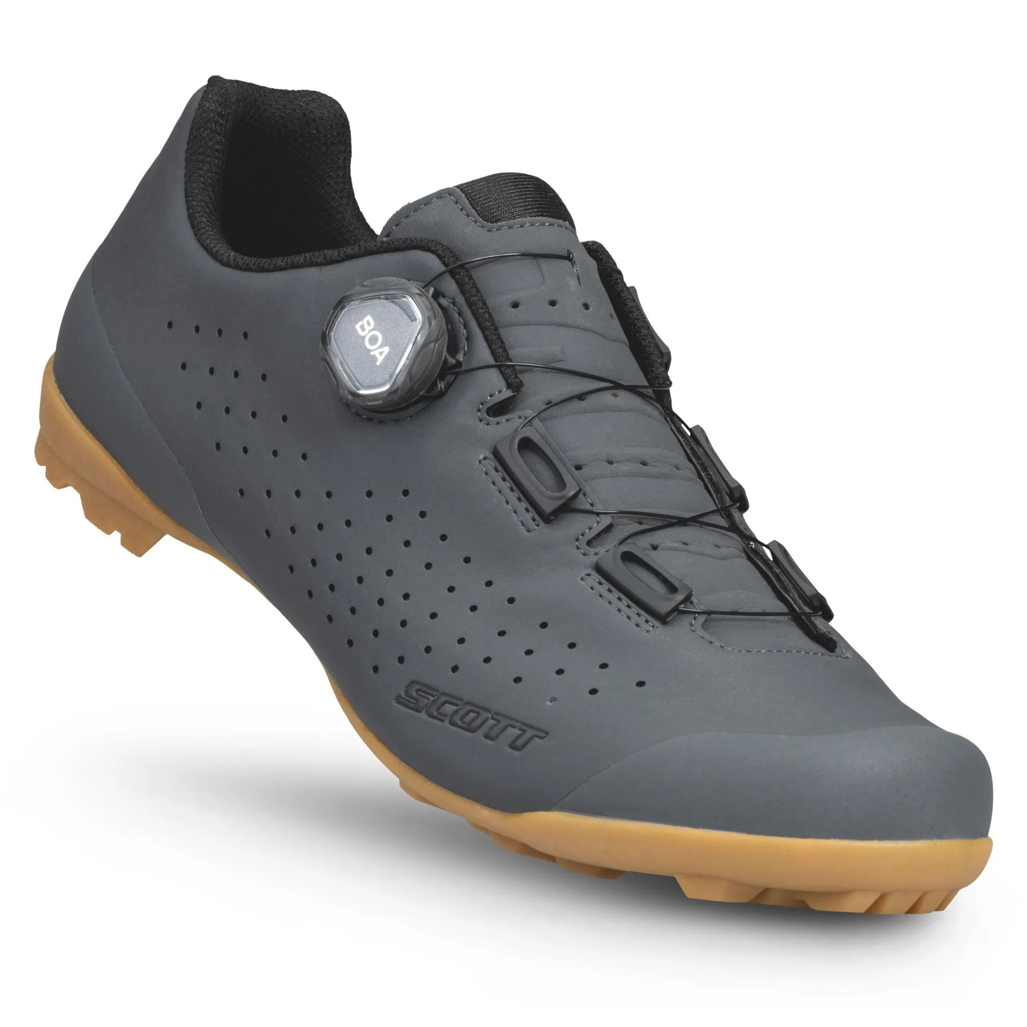 Scott Gravel Pro Men s Gravel Road Shoes Matt Grey Black