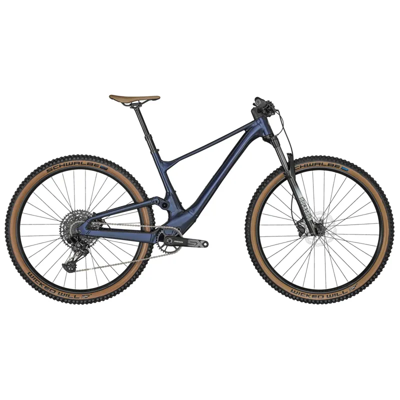 Scott Spark 970 2025 Full Suspension Mountain Bike - Dark Stellar Blue