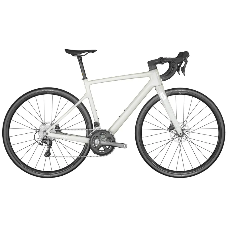 Scott Contessa Addict 35 2024 Women's Carbon Road Bike - Pearl Snow