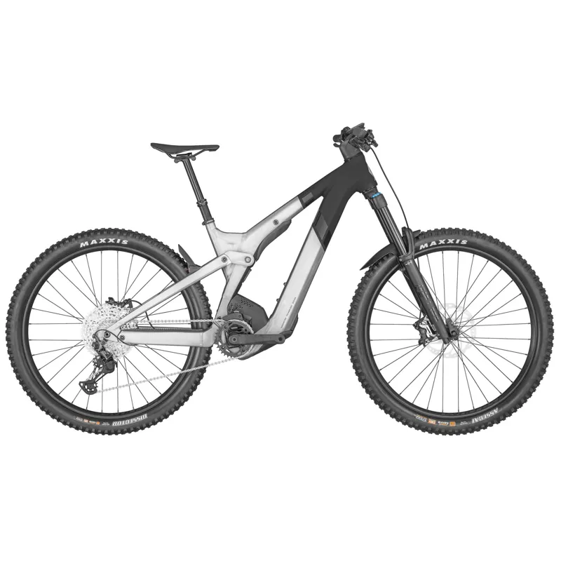 Scott Patron ST eRIDE 910 2024 Electric Full Sus MTB - Raw Alloy