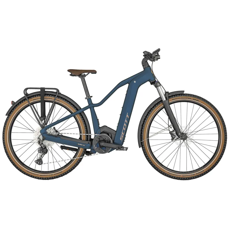 Scott Axis eRIDE 20 Lady 2024 Electric Hybrid Bike - Rift Blue
