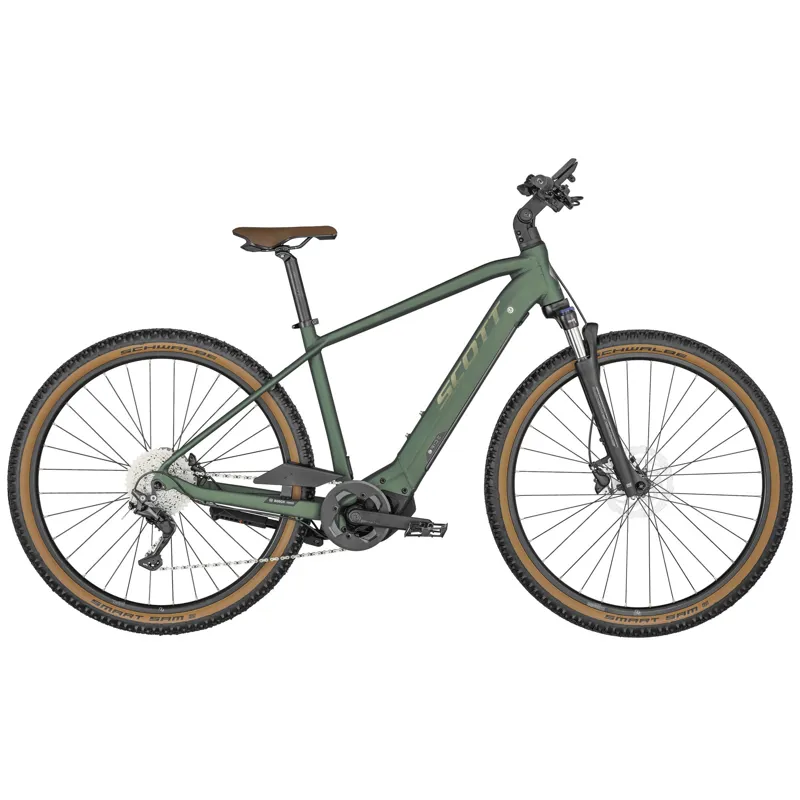 Scott Sub Cross eRIDE 10 2024 Men's Hybrid E-Bike - Malachite Green