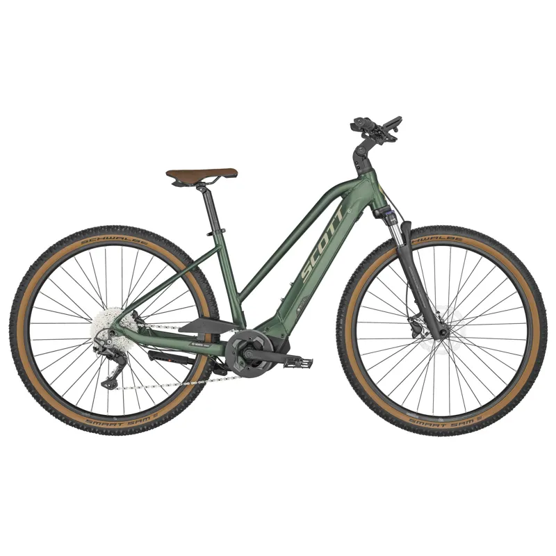Scott Sub Cross eRIDE 10 2024 Women's Hybrid E-Bike - Malachite Green