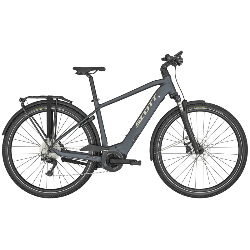 Scott Sub Tour eRIDE 10 Men's 2024 Hybrid E-Bike - Petrol Blue