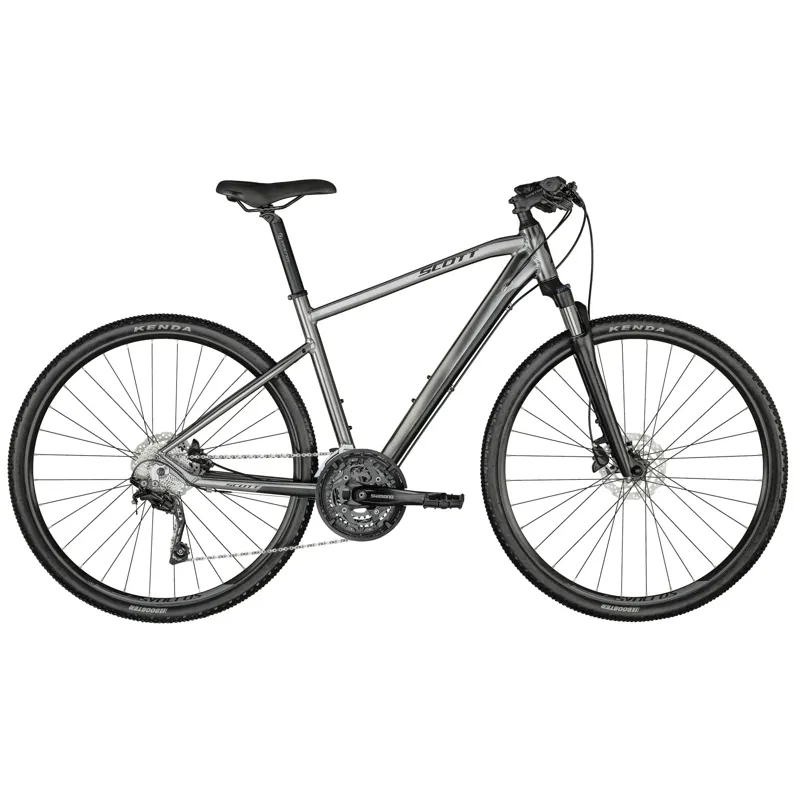 Scott Sub Cross 20 Men's 2024 Hybrid Bike - Slate Grey Gloss