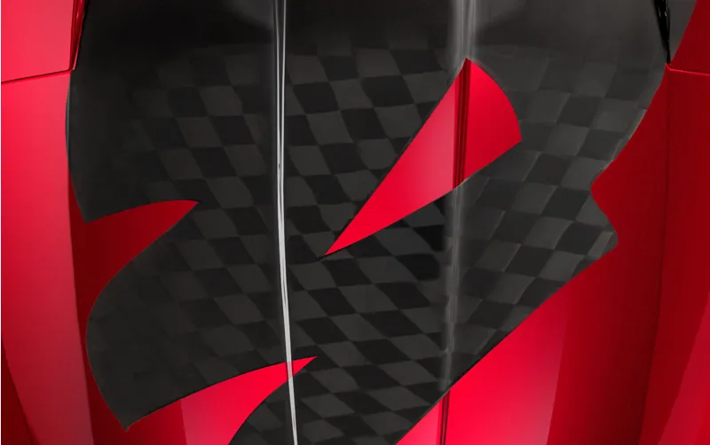 Bluegrass Legit Carbon MIPS Full Face MTB Helmet - Red Metallic -6