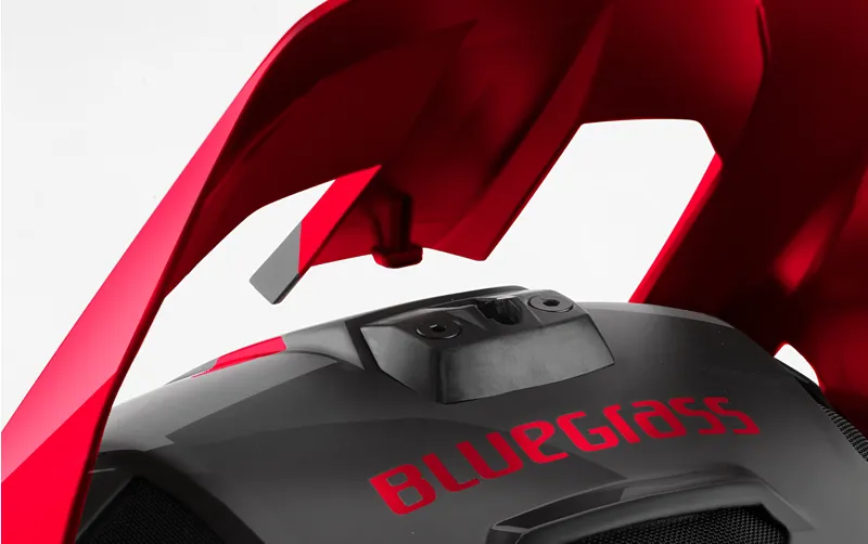 Bluegrass Legit Carbon MIPS Full Face MTB Helmet - Red Metallic -7