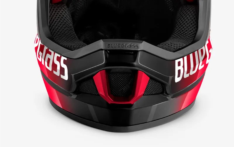 Bluegrass Legit Carbon MIPS Full Face MTB Helmet - Red Metallic -8
