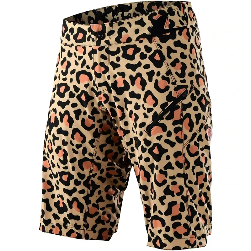 Troy Lee Designs Lilium Women's Baggy Short Shell Only - Leopard Bronze