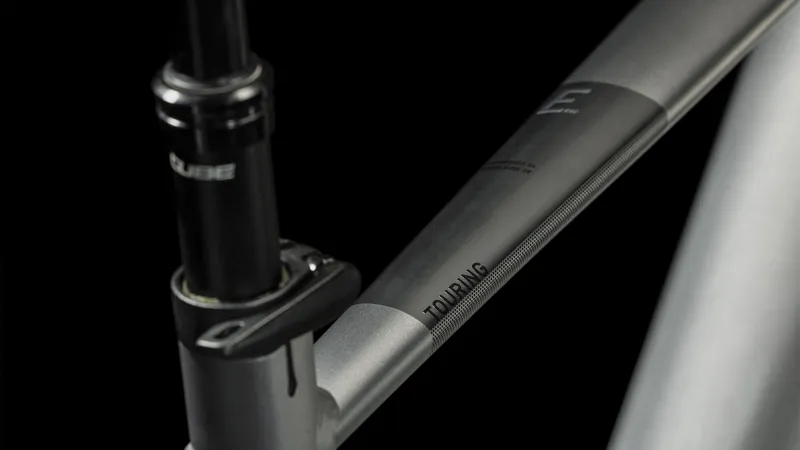 Cube Touring Hybrid EXC 625 2024 Electric Hybrid Bike - Grey/Metal-2