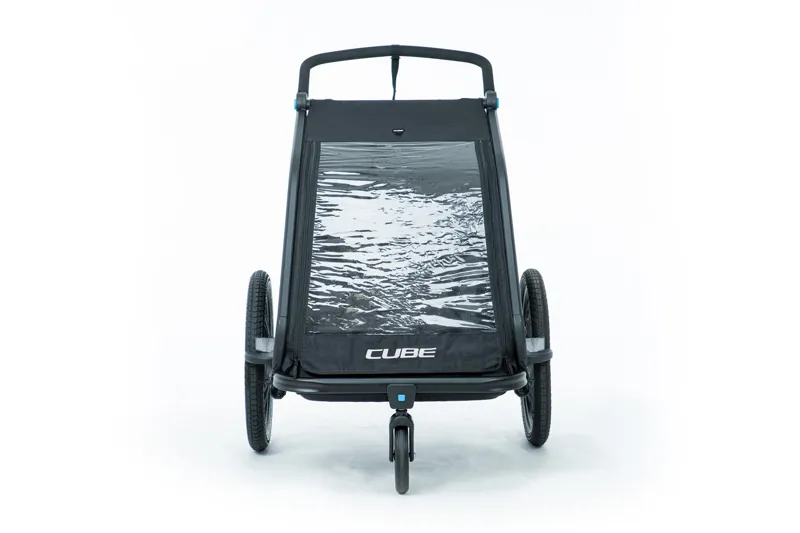Cube Kids Trailer Double CMPT - Black-2