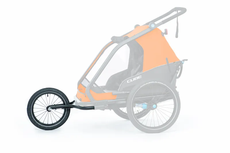 Cube Jogger Kit For Kids Trailer Double Cmpt - Black-2