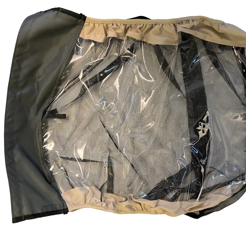 Hamax Front Window For Avenida Child Trailers - Coffee