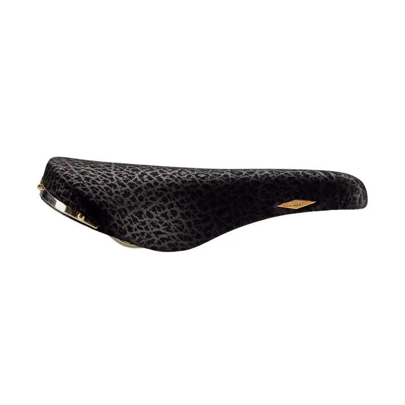 Selle San Marco Rolls Saddle - Black Rino Leather-1