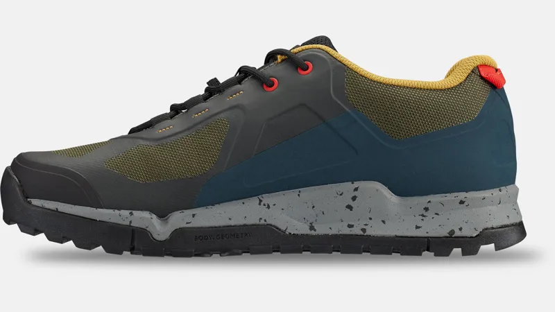 Specialized Rime Flat Mountain Bike Shoes - Moss/Lake/Harvest Gold-2