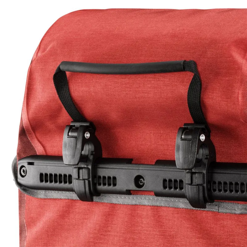 Ortlieb Bike Packer Plus QL2.1 Pannier Bags - 42 Litre - Salsa/Dark Chili-2