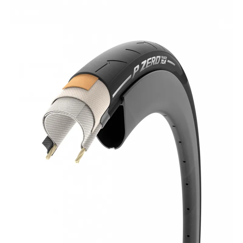 Pirelli P Zero Race TLR 700x26c Road Clincher Tyre - Black-2