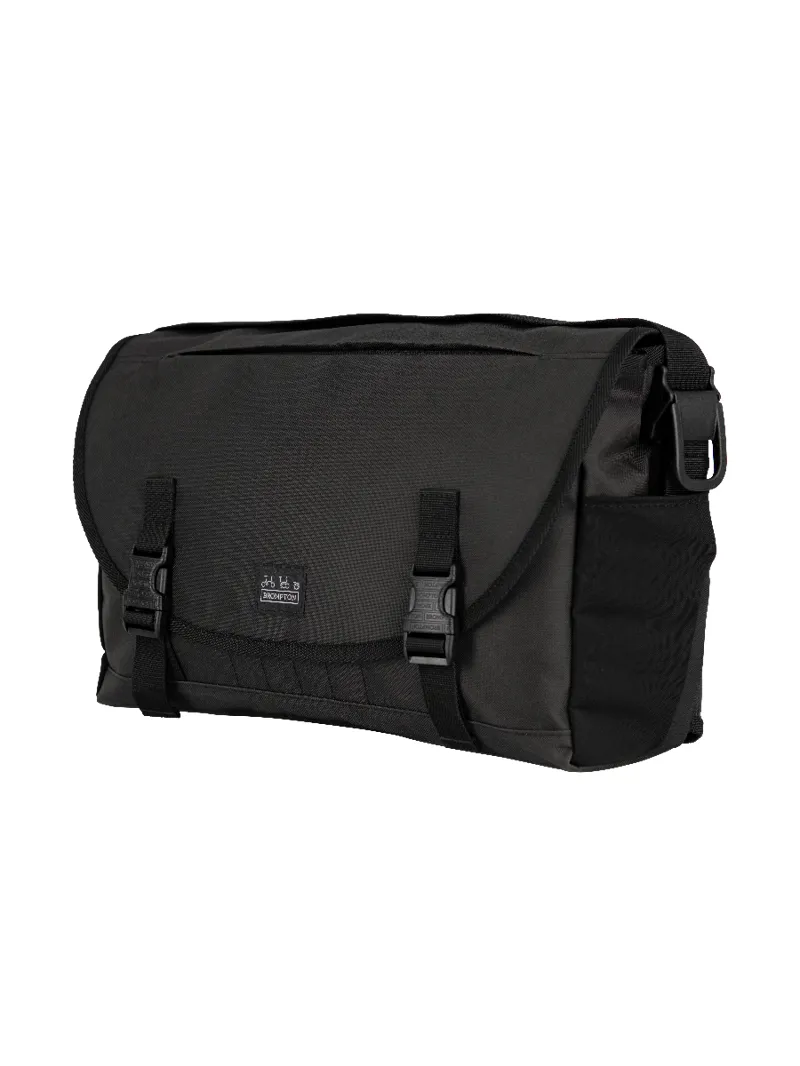 Brompton Metro Messenger Bag - Medium - Black - 13 Litre-2