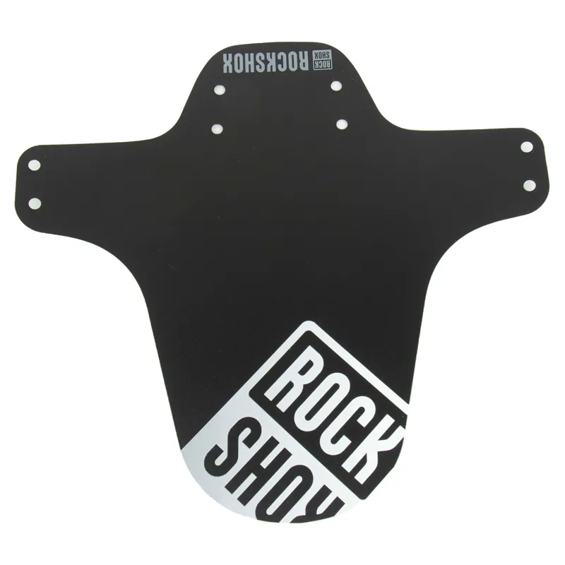 Rockshox Mtb Fender - Silver/White Fade Print