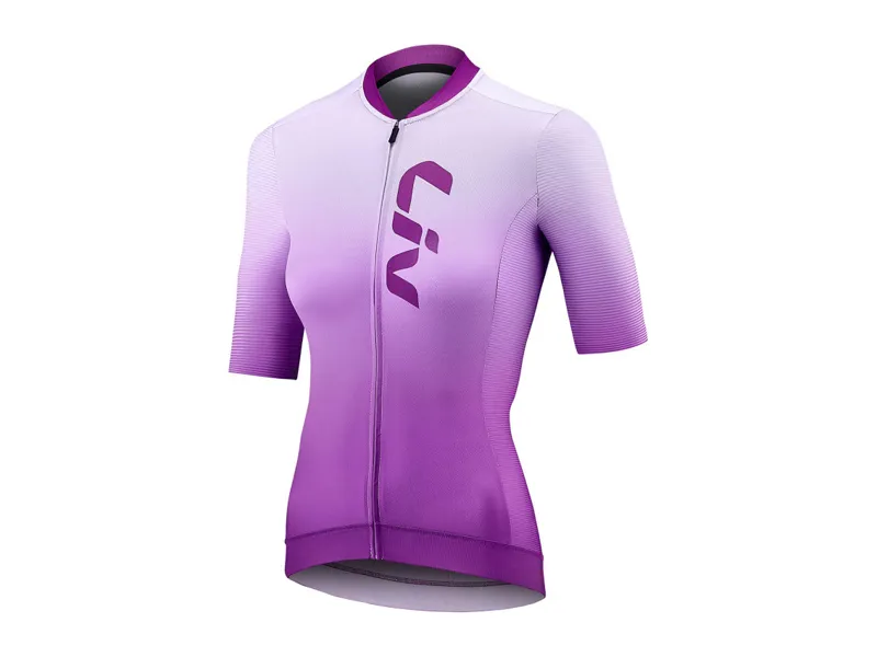 Liv Race Day Women's Short Sleeve Jersey - Purple/White