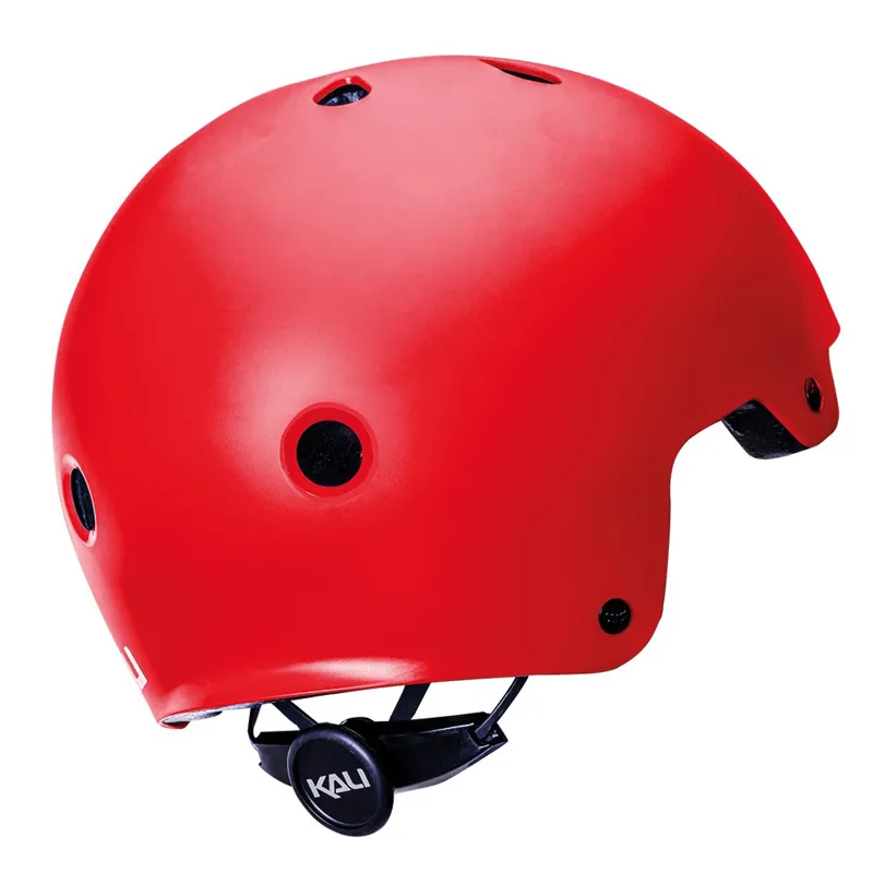 Kali Maha 2.0 BMX/Skate Helmet - Solid Matt Red-2