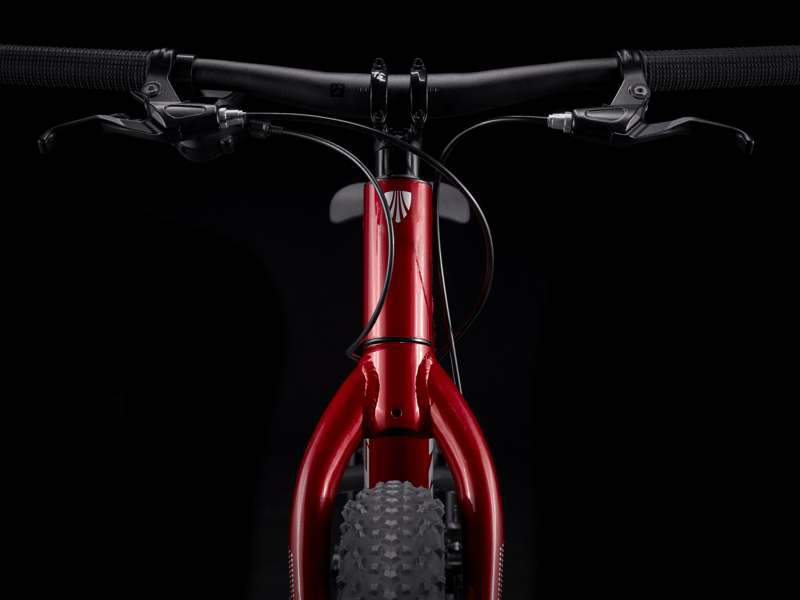 Trek Roscoe 20+w 2023 Kids Mountain BIke - Rage Red/Dnister Black Fade-2