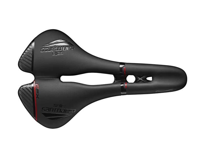 Selle San Marco Aspide Open-Fit Carbon FX Saddle - Black-1