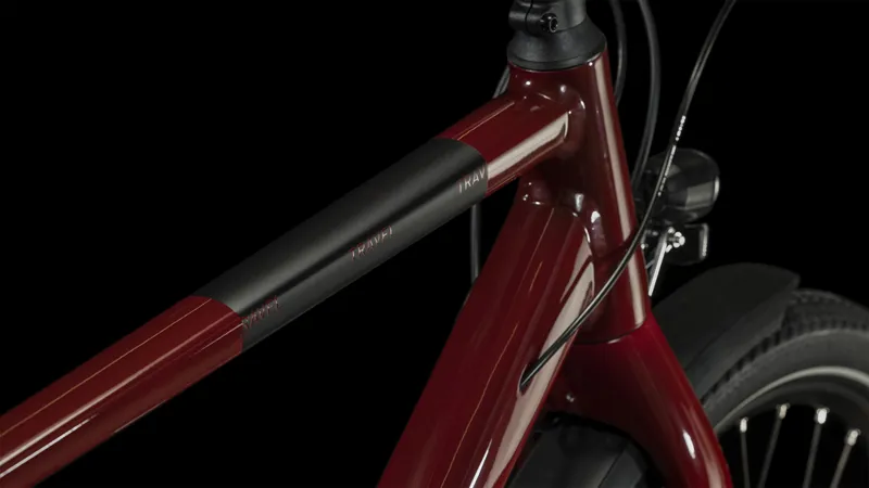 Cube Travel 2024 Hybrid Bike - Mirrorred/Black-2