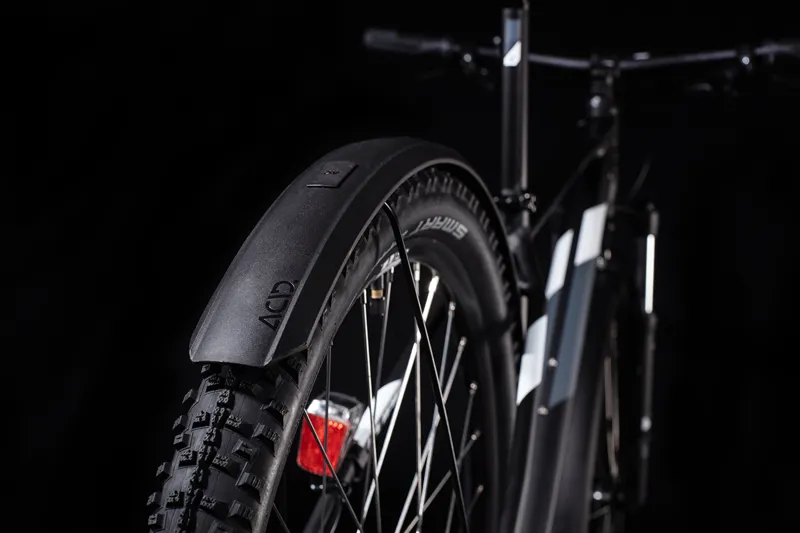 Cube Aim Allroad 27.5 2020 Hardtail Mountain Bike - Black/White-3