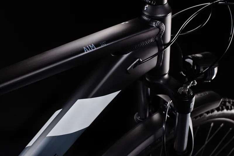 Cube Aim Allroad 27.5 2020 Hardtail Mountain Bike - Black/White-4