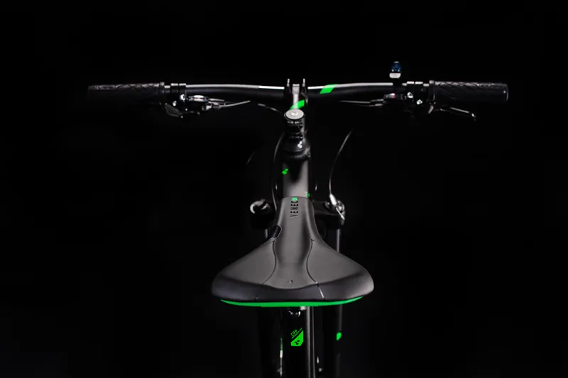 Cube Aim Race 27.5/29er 2020 Hardtail Mountain Bike - Black/Flashgreen-2