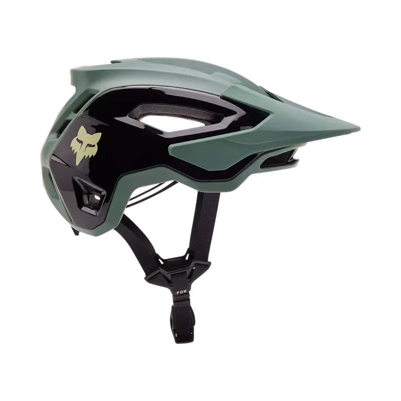 Fox Racing Speedframe Pro Blocked MIPS MTB Helmet - Hunter Green