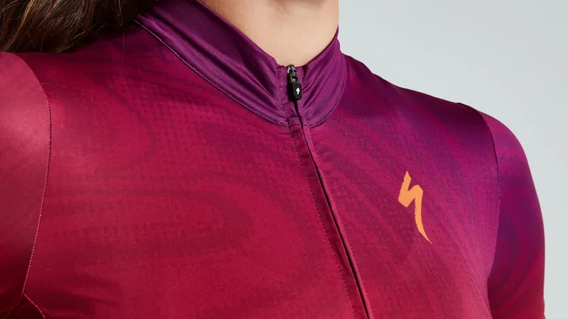 Specialized RBX Comp Womens Short Sleeve Jersey - Orange Sunset/Violet-2
